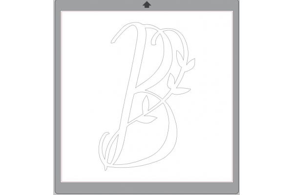 FANCY LEAVES MONOGRAM SVG FONT-Outline