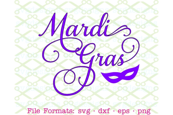 MARDI GRAS SVG