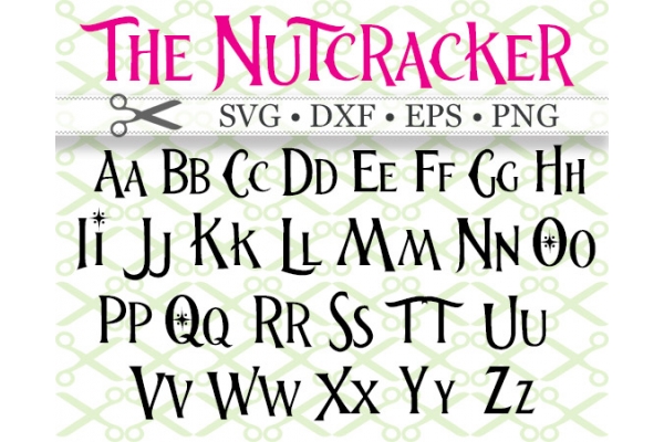 NUTCRACKER SVG FONT