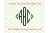 DIAMOND MONOGRAM -THREE LETTER MONOGRAM SVG
