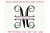 ARROWS SPLIT LETTER MONOGRAM