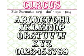 CIRCUS SVG FONT