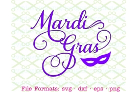 MARDI GRAS SVG