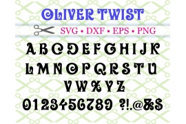 OLIVER TWIST SVG FONT