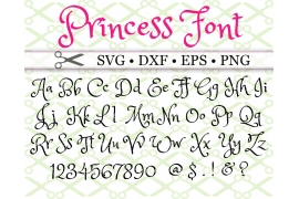PRINCESS SVG FONT
