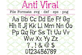 ANTI VIRAL SVG FONT