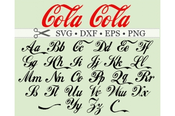 COLA SCRIPT SVG FONT