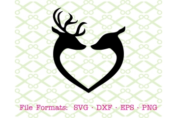 DEER BUCK & DOE SVG FILE