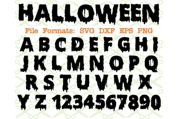 HALLOWEEN SVG FONT