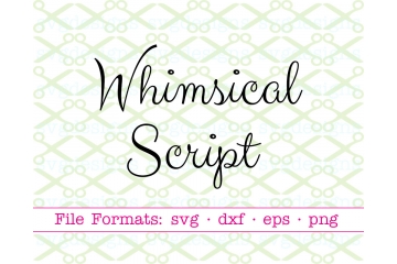 WHIMSICAL SCRIPT SVG FONT